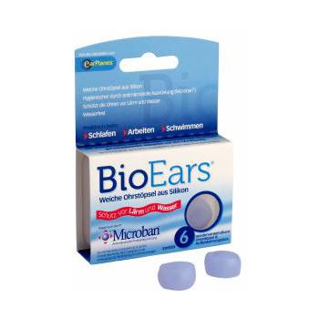 BIOEARS Silikon Ohrstöpsel antimikrobielle