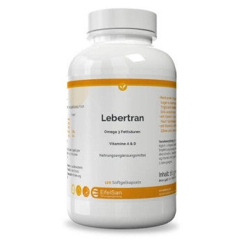 Lebertran Vitamine A+D3 + Omega 3