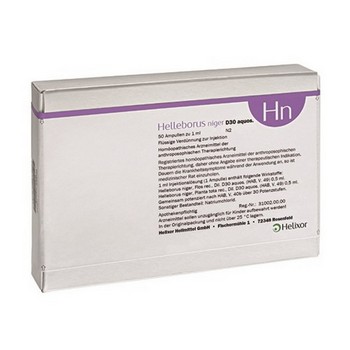 HELLEBORUS NIGER D 30 aquos.Ampullen
