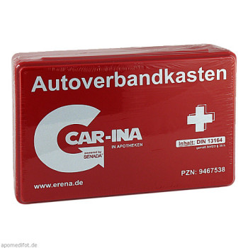 SENADA CAR-INA Autoverbandkasten rot