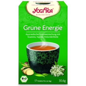 YOGI TEA grüne Energie Bio Filterbeutel