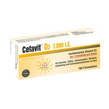CEFAVIT D3 7.000 I.E. Filmtabletten
