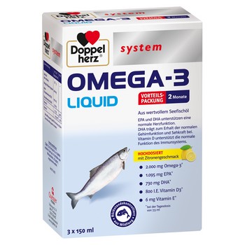 DOPPELHERZ Omega-3 Liquid system
