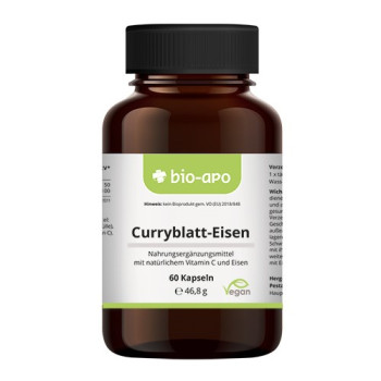 BIO-APO Curryblatt-Eisen Kapseln