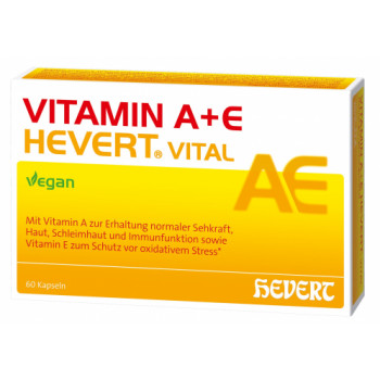 VITAMIN A+E Hevert Vital Kapseln