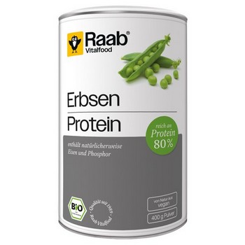 RAAB Vitalfood Erbsen Protein Bio Pulver