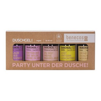 Benecos Mini Set Party unter der Dusche