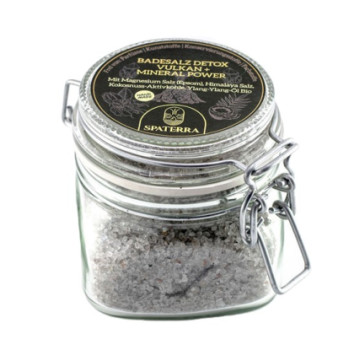 Spaterra Badesalz Detox Vulkan + Mineral Power
