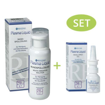 Plasma Liquid Set (Nasensprüh-Gel + Mundspüllösung)